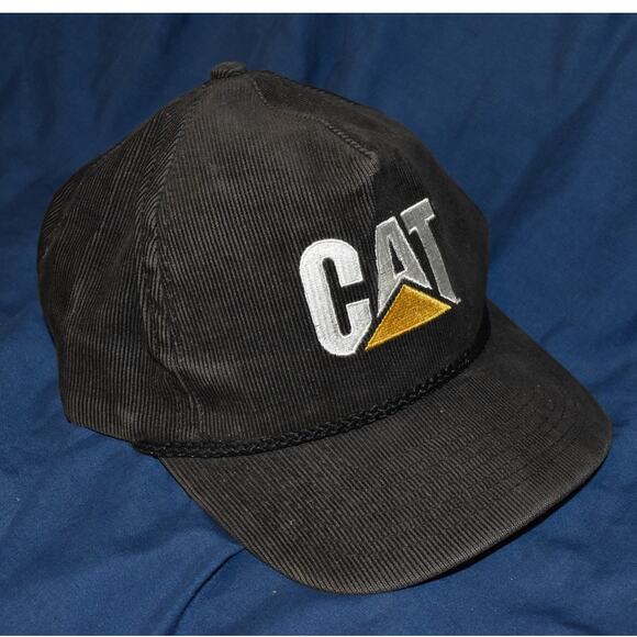 CAT Caterpillar Tonkin USA Made Hat Baseball Cap Snapback - Picture 1 of 4